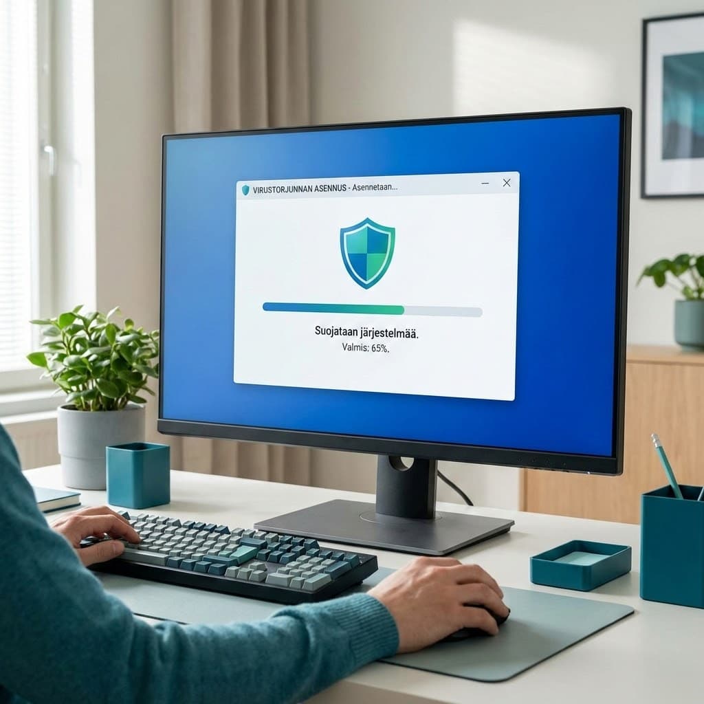 Asenna virustorjunta