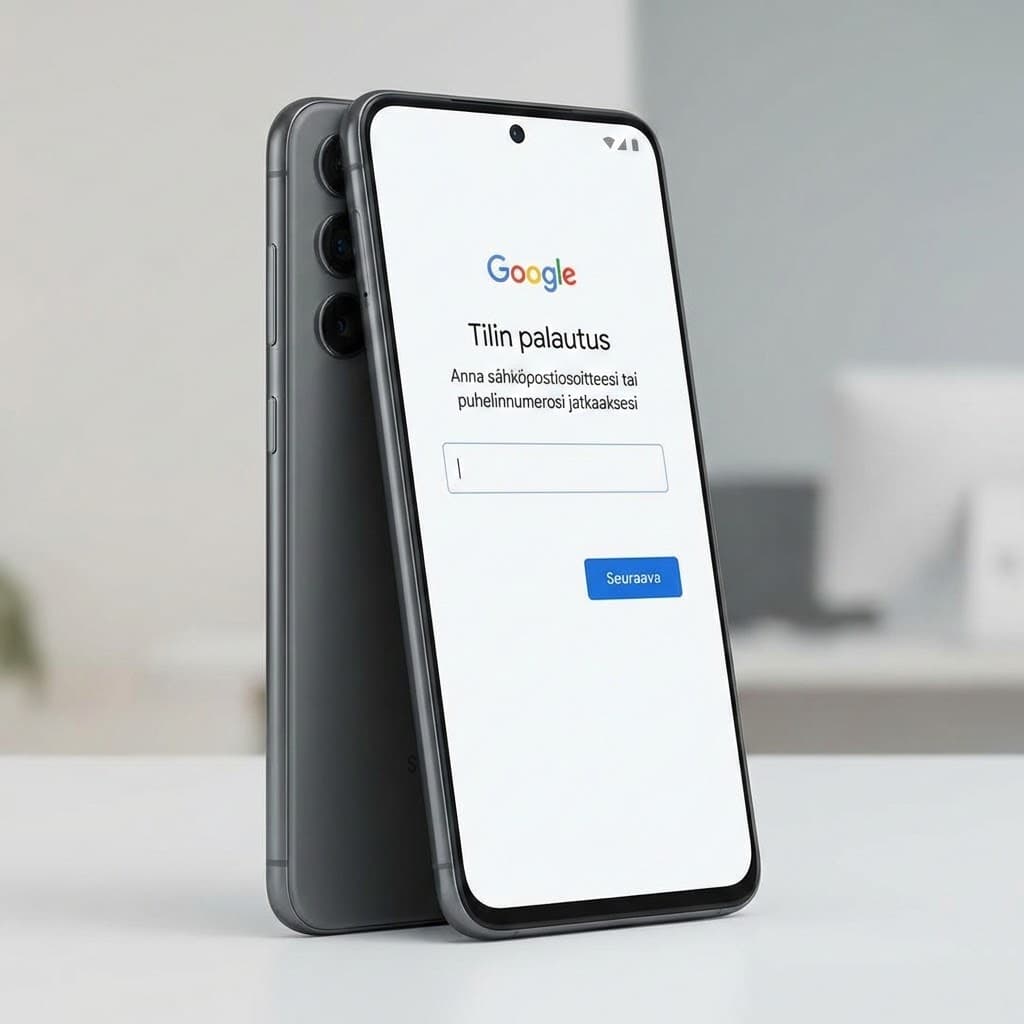 Gmail salasana unohtunut