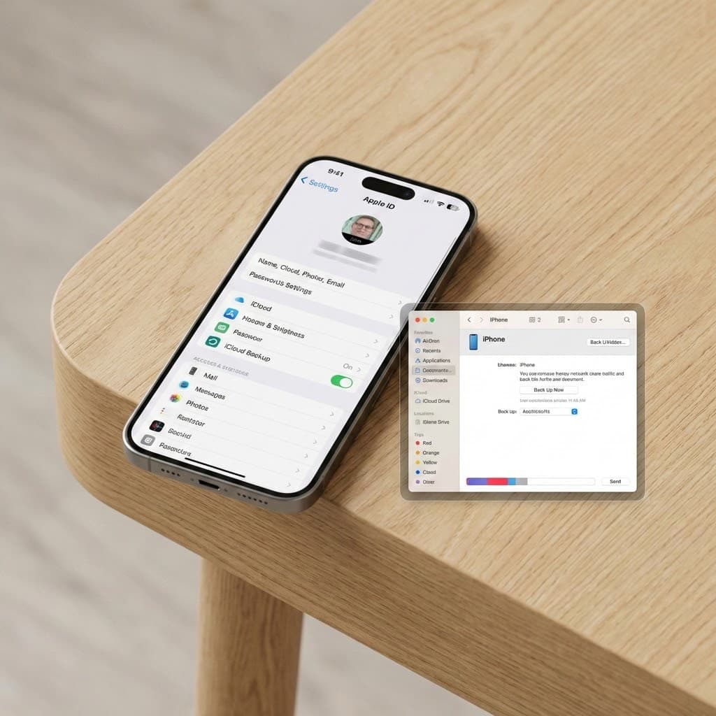 Varmuuskopioi iPhone