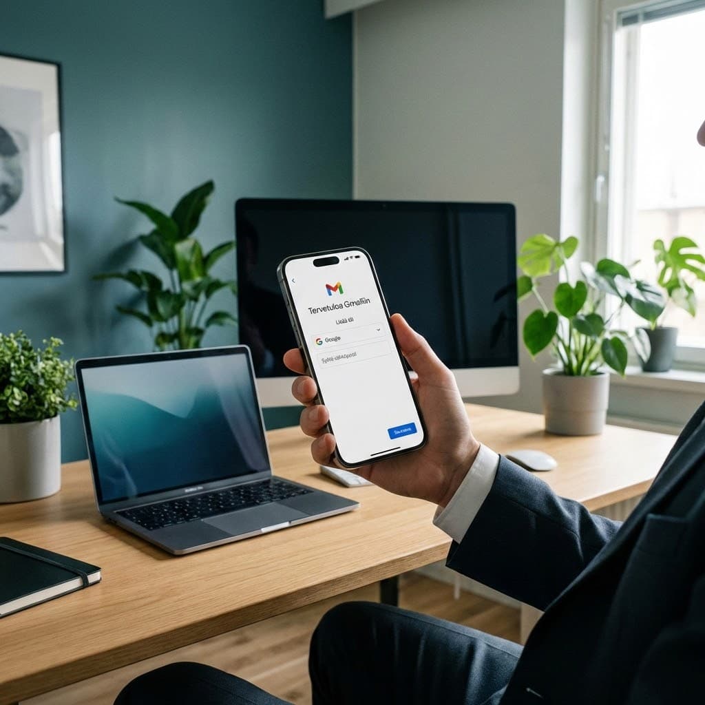 Asenna Gmail iPhoneen