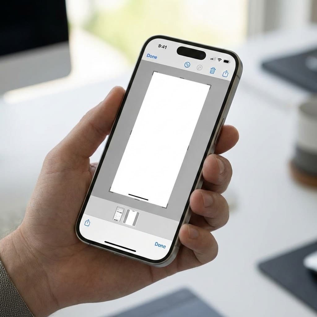 Ota kuvankaappaus iPhonella