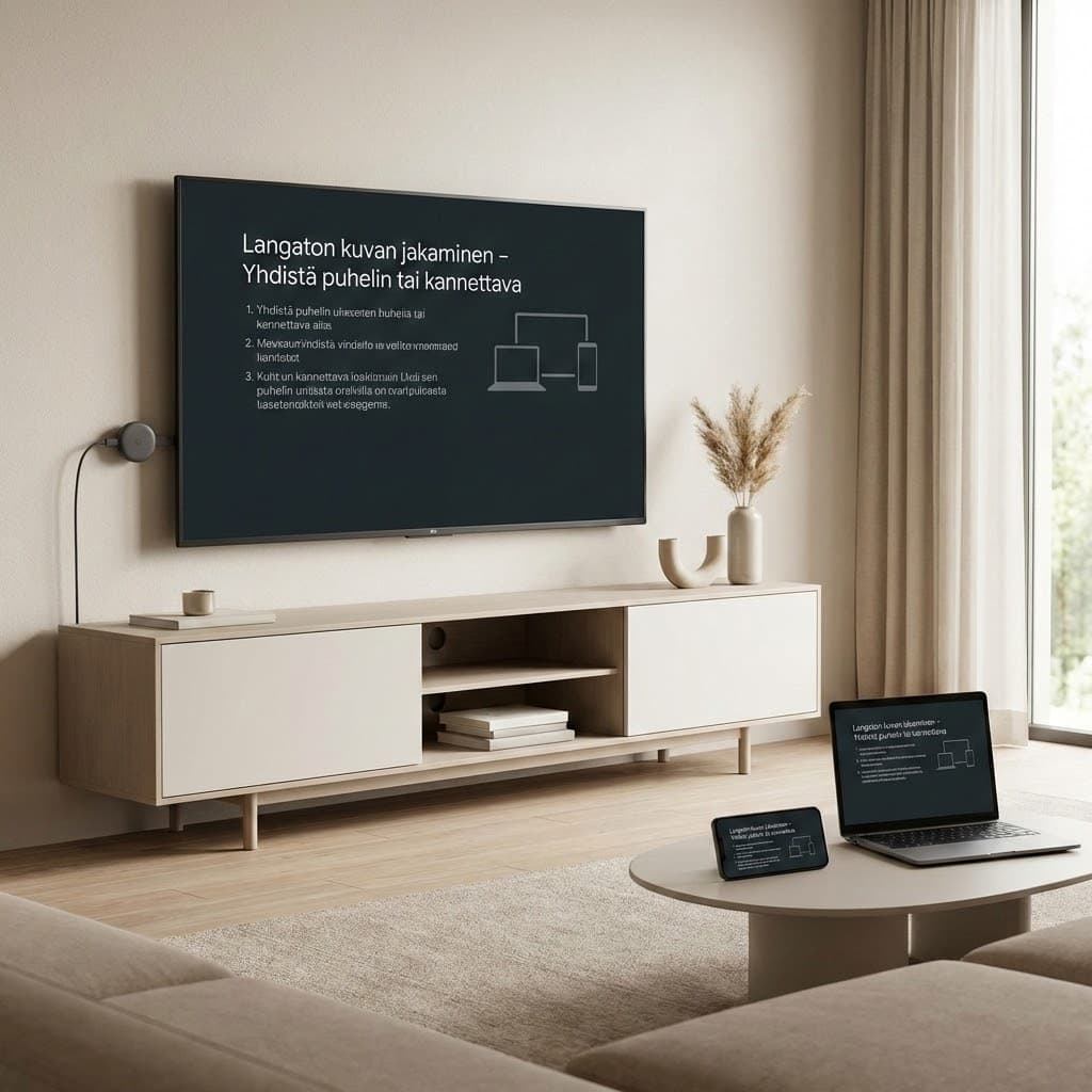 Toista sisältöä Chromecastilla