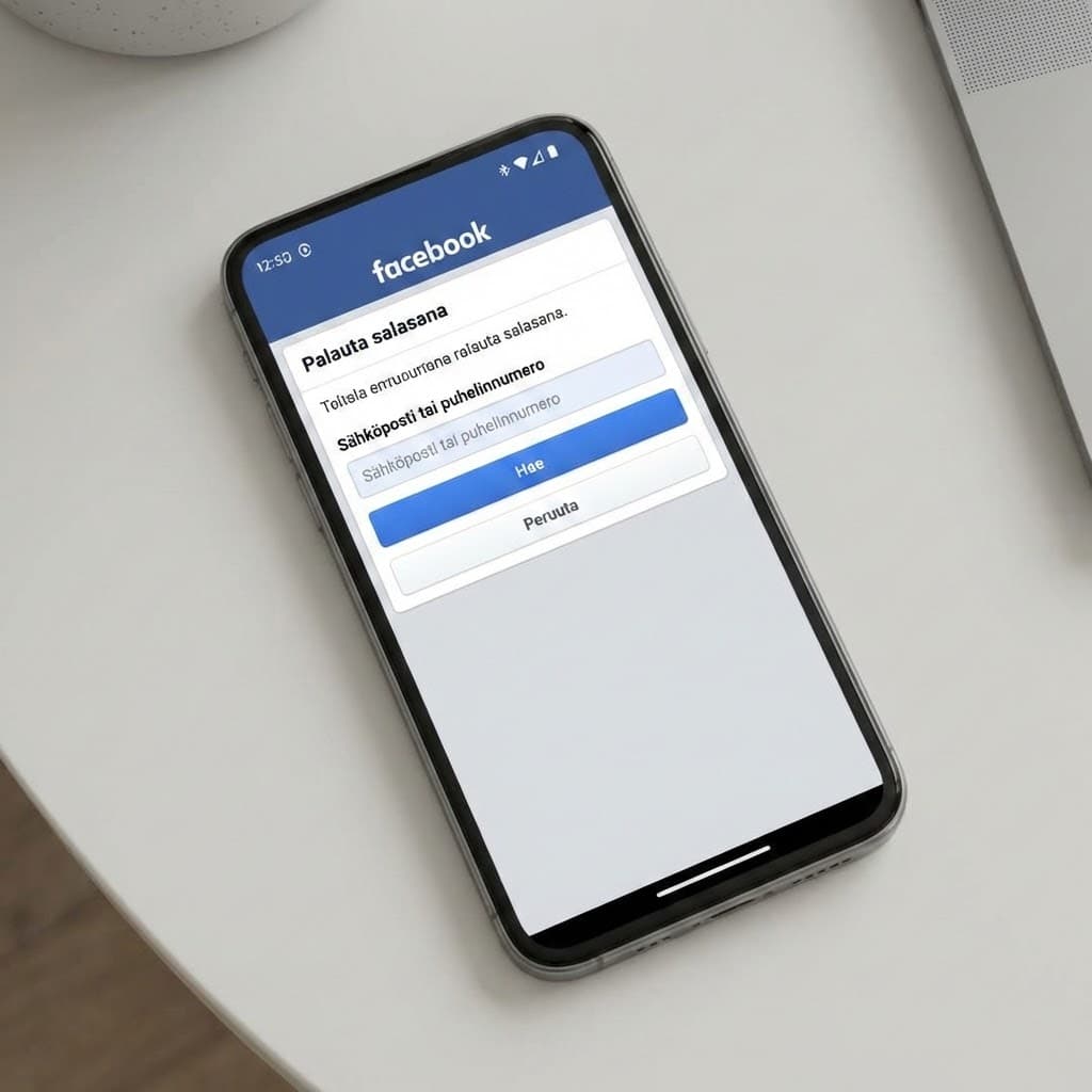 Tarkista Facebook salasana