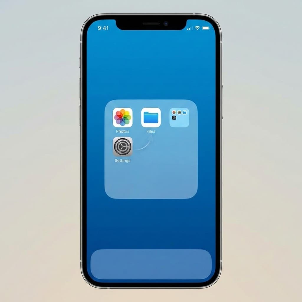 Luo kansioita sovelluksille