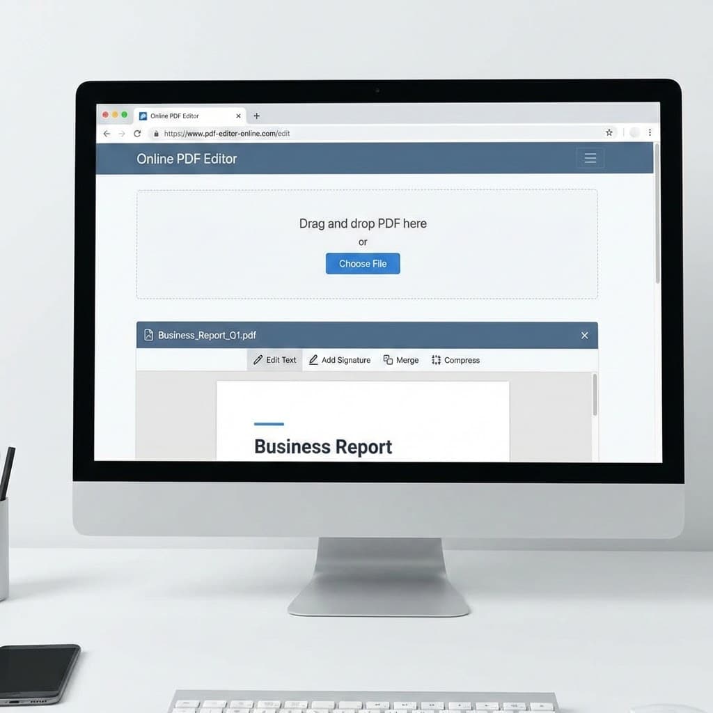 Muokkaa PDF-tiedostoa verkkoselaimessa