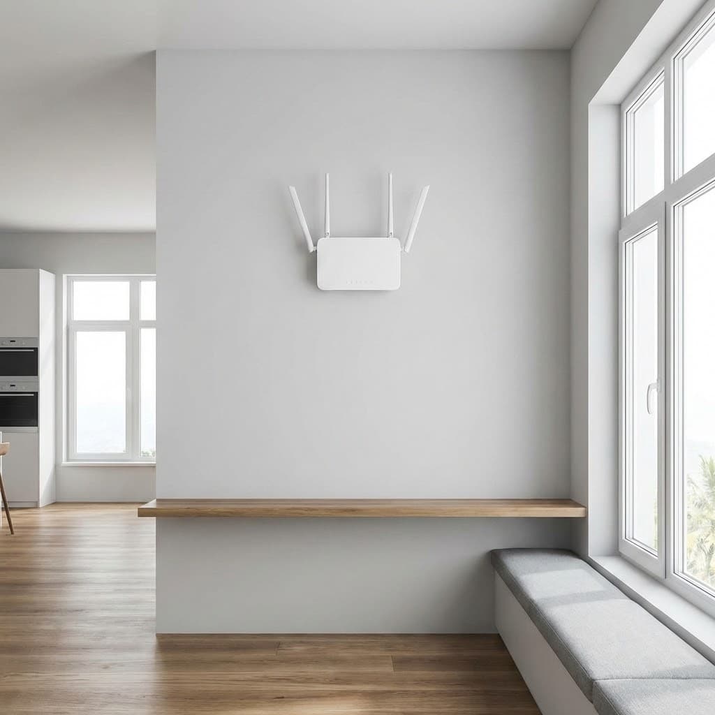 Reitittimen sijoittelu kotona