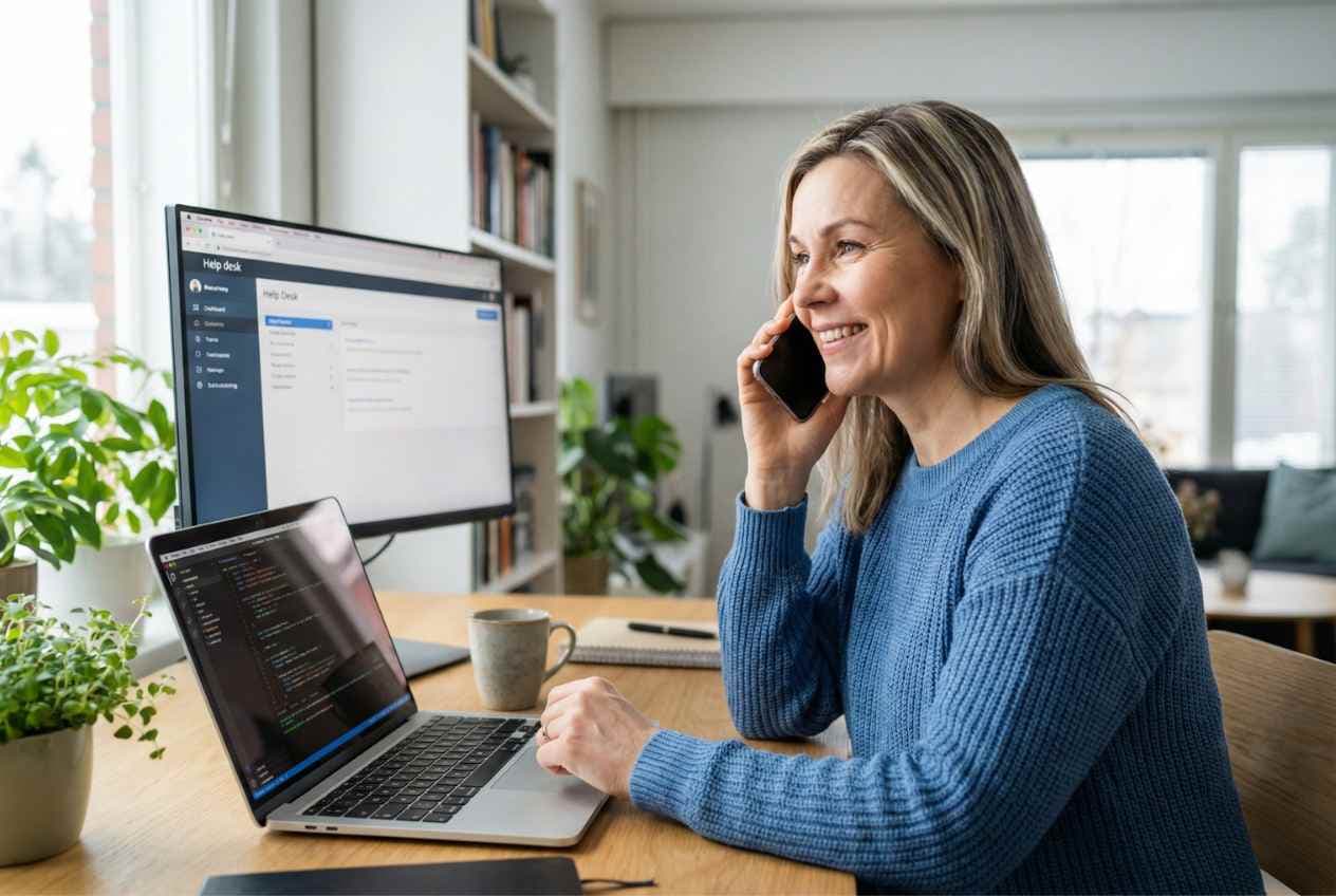 IT-tuki puhelimessa - Älykäs AI auttaa heti