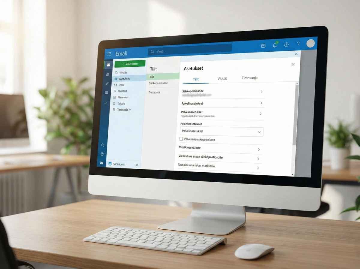 Sähköpostin asetukset