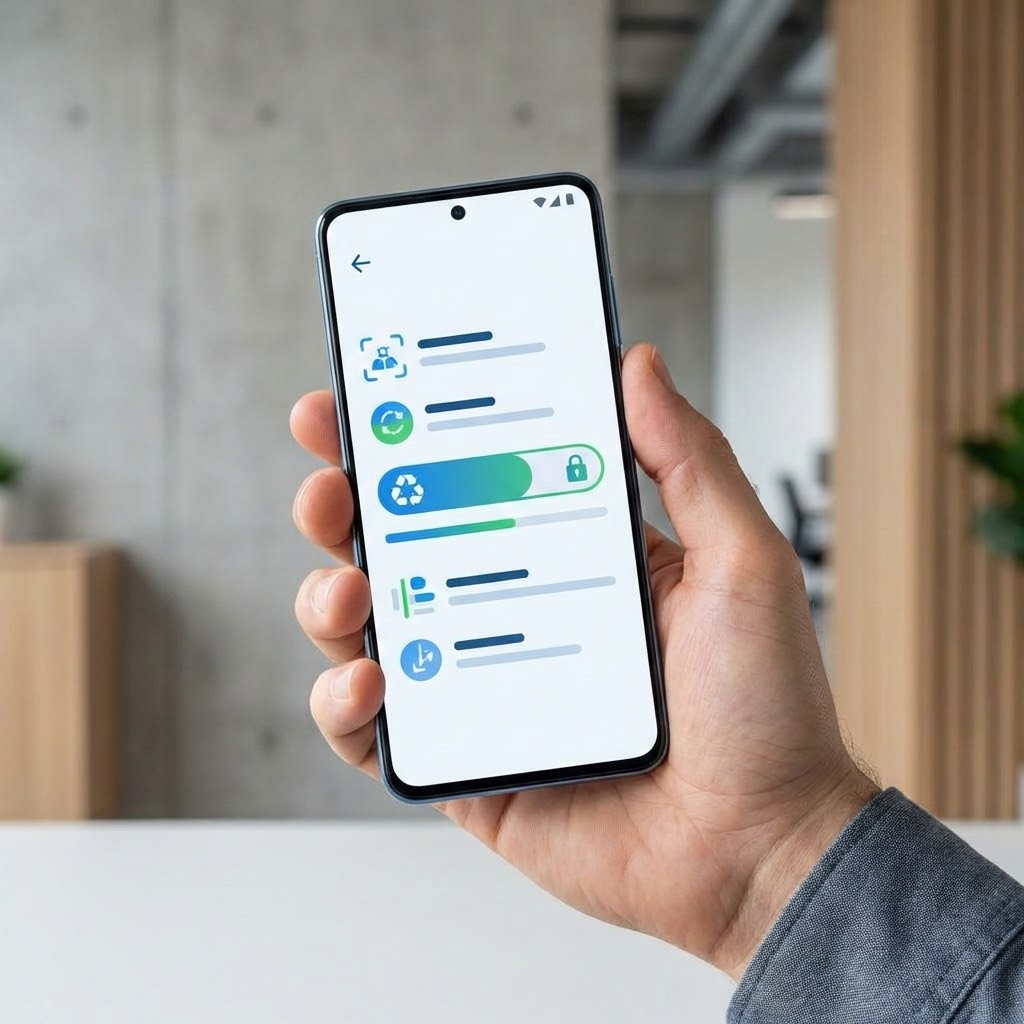Android-puhelimen tyhjennys ennen myyntiä