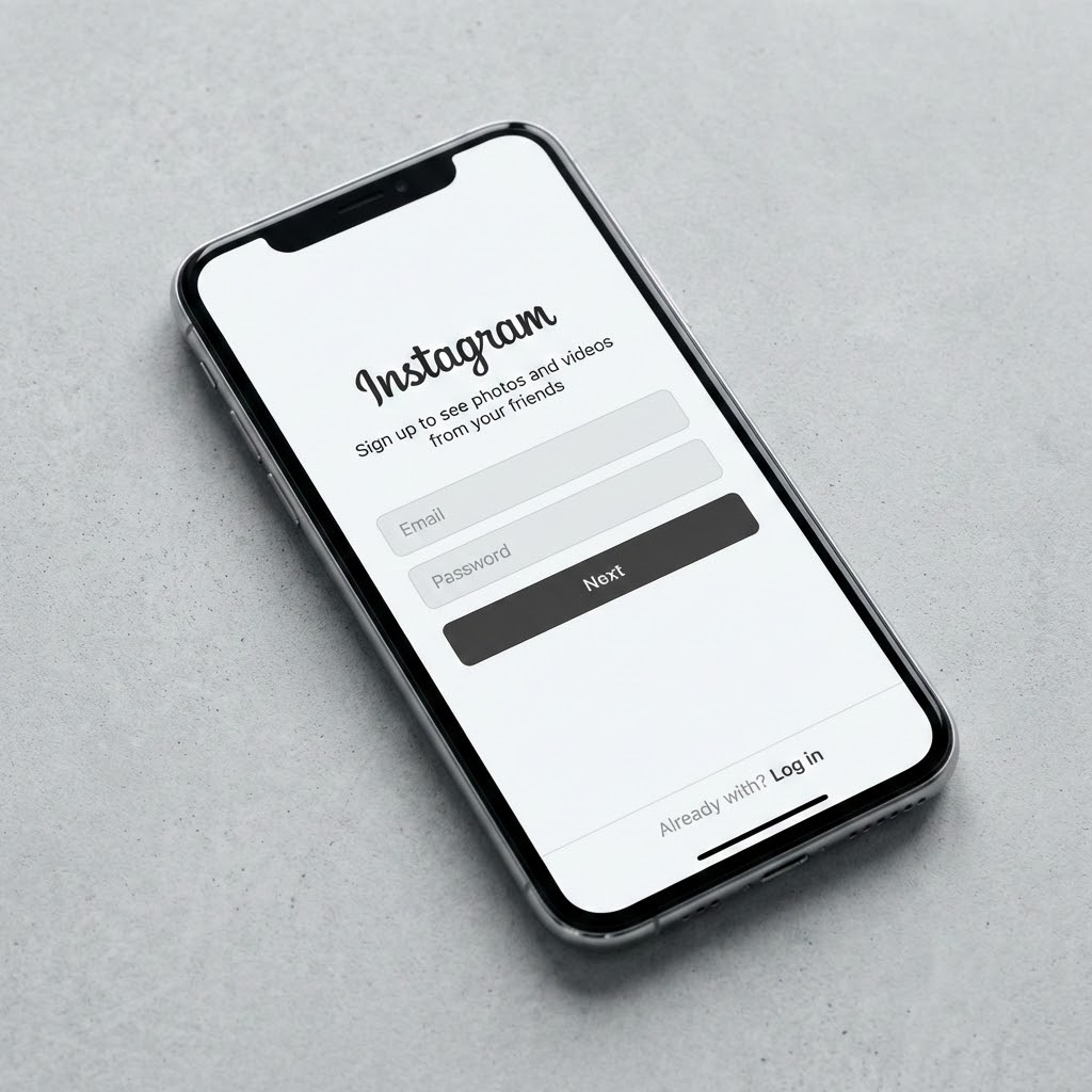 Instagram-tilin luominen