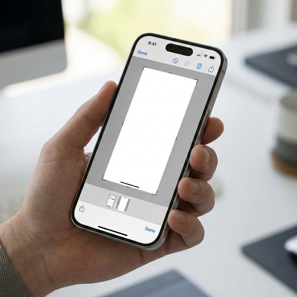Ota kuvankaappaus iPhonella