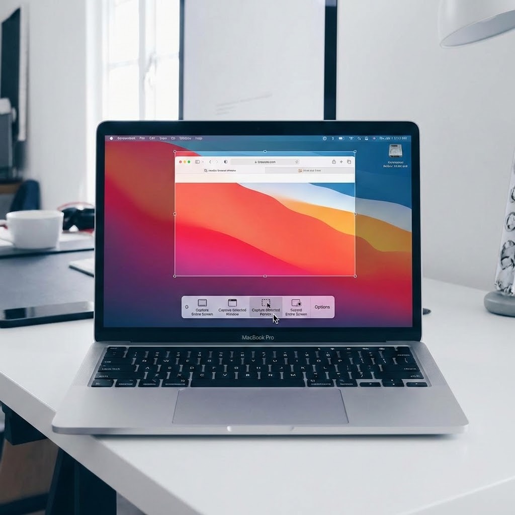 Ota kuvankaappaus Macilla