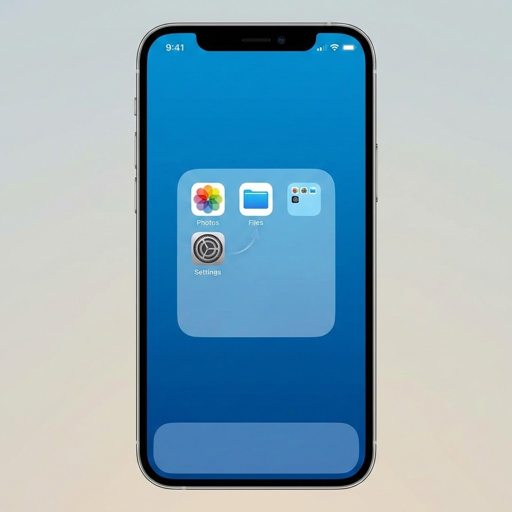 Luo kansioita sovelluksille