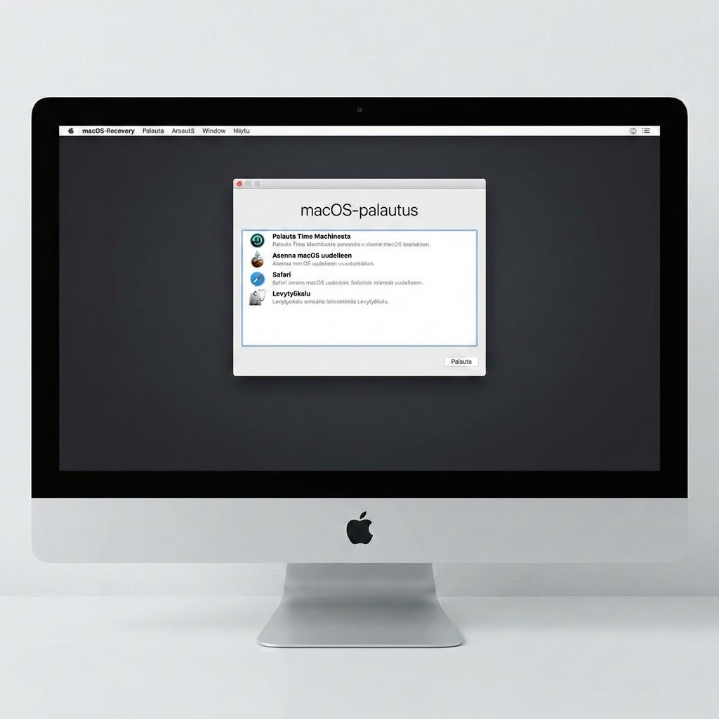 Tyhjennä Mac-tietokone