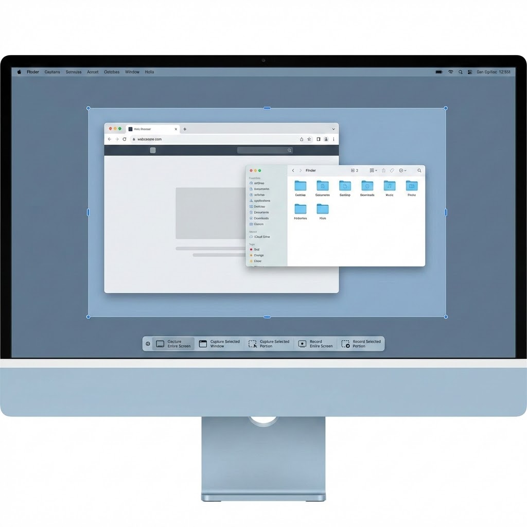 Ota kuvankaappaus Mac-tietokoneella