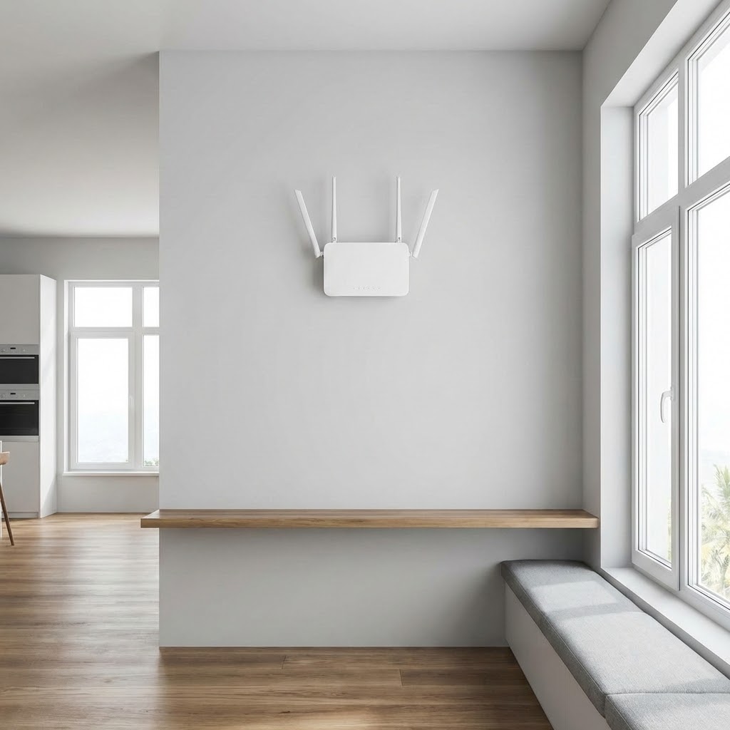 Reitittimen sijoittelu kotona