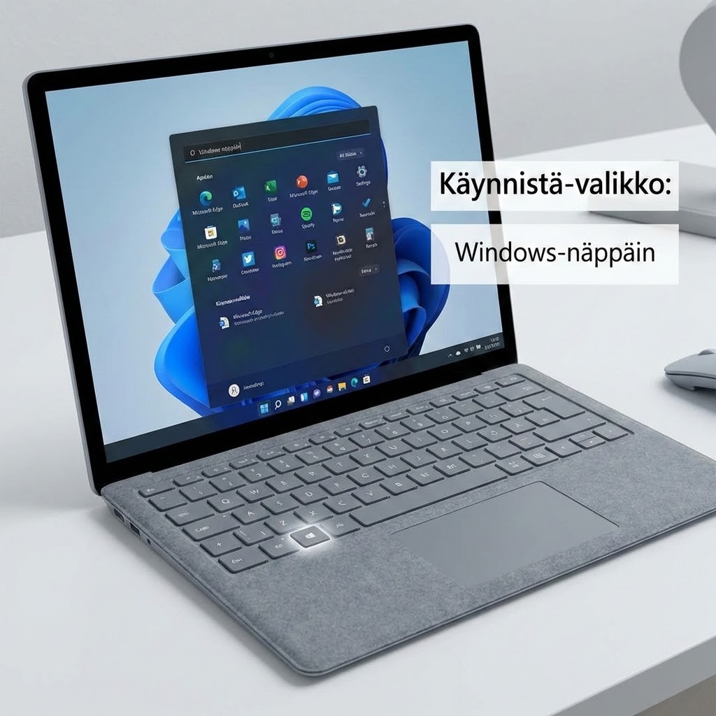 Windows-näppäin pikakomennot